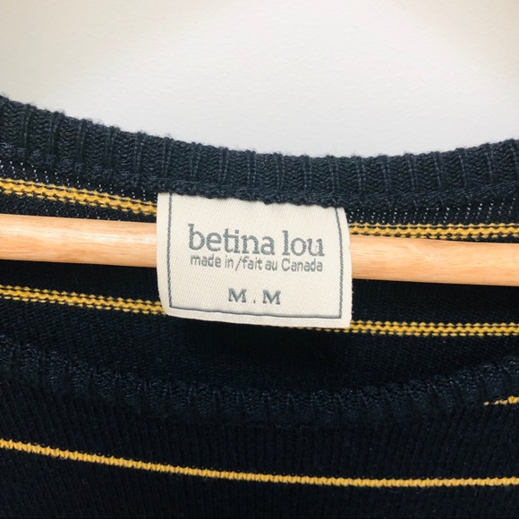 Striped sweater dress size M - Picture 2 of 5